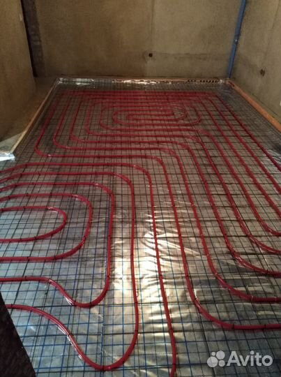 Водяной теплый пол, отопление