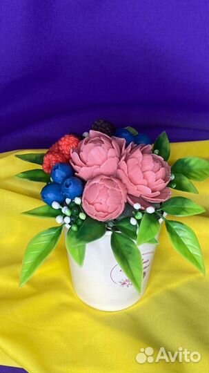 Мыло ручной работы букеты