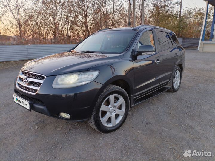 Hyundai Santa Fe 2.2 AT, 2008, 270 000 км