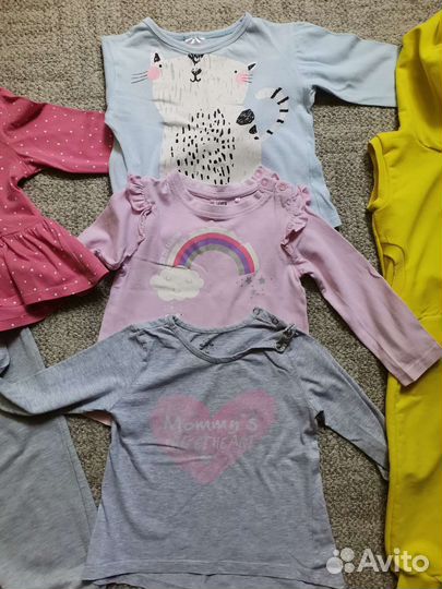 Пакет вещей для девочки 86-92