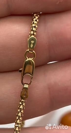 Золотое колье Бренд Италия 750 проба