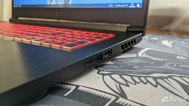 Игровой Acer Nitro. I5 10300h + RTX 3060