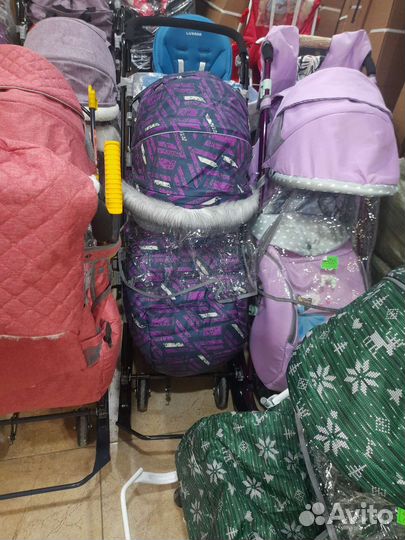 Санки коляска ника детям 7 -2, 7-6, 8-7