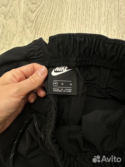 Штаны черные мужские Nike Air max