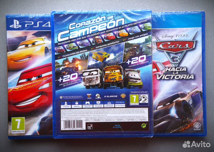 Тачки 3:Навстречу победе(Cars 3) PS4/PS5