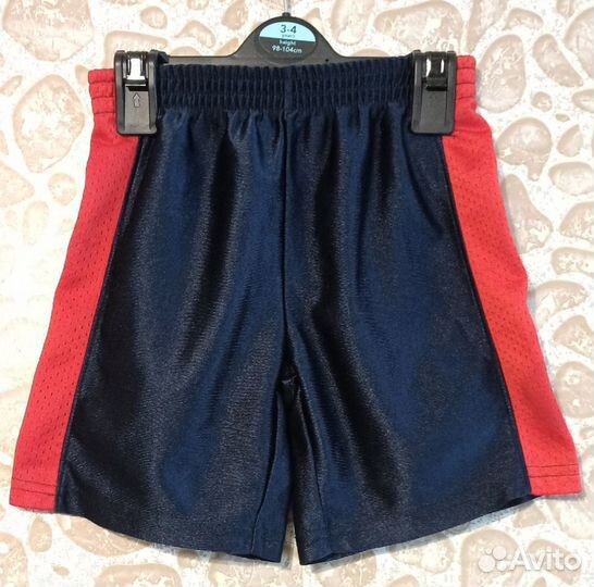 Шорты для футбола 3-4 года, рост 98-104 см, б/у