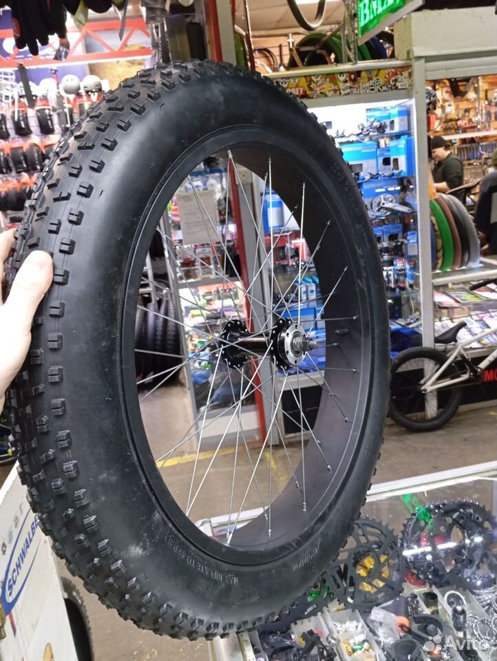 Колеса и покрышки для Fatbike сборка