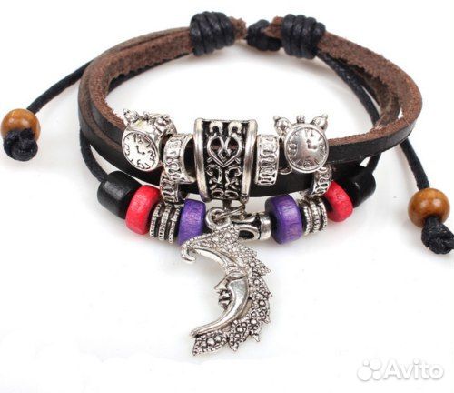 Кожаный браслет 