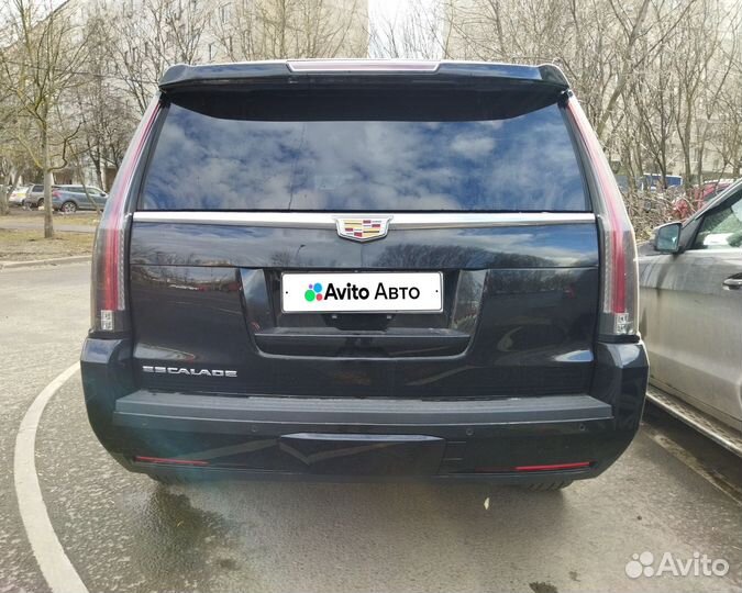 Cadillac Escalade 6.2 AT, 2018, 85 000 км