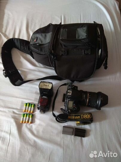 Фотоаппарат Nikon D800 в комплекте