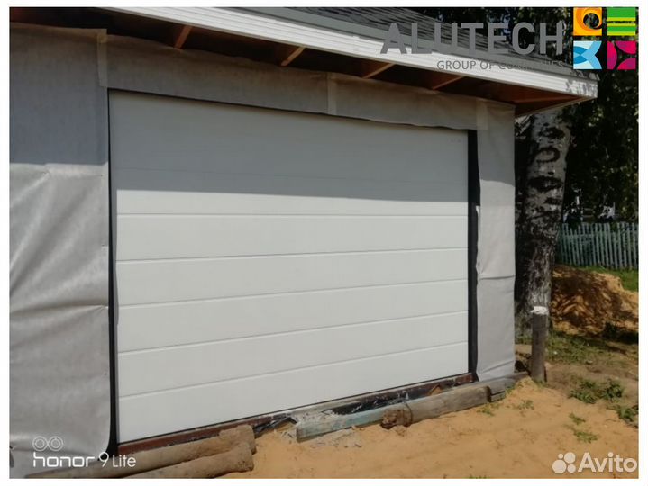 Гаражные ворота alutech