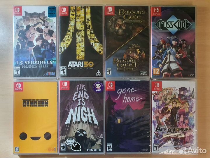 Редкие Интересные Игры Nintendo Switch