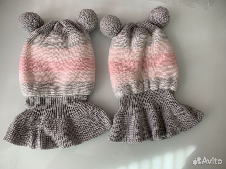 Шапка шлем для девочки