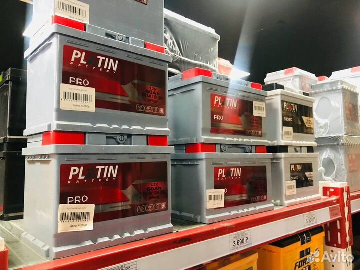 Аккумулятор akbat 6 ст-60Ah, 540 А