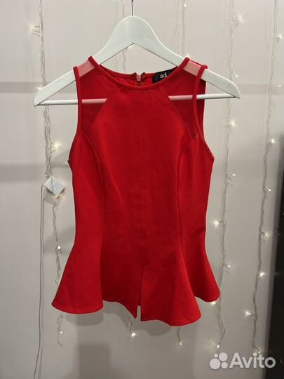 Топ с баской Xs