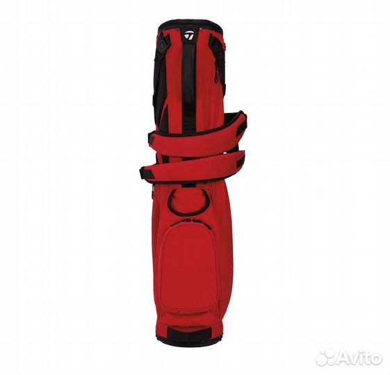 Сумка для гольфа TaylorMade Flextech Carry, красна
