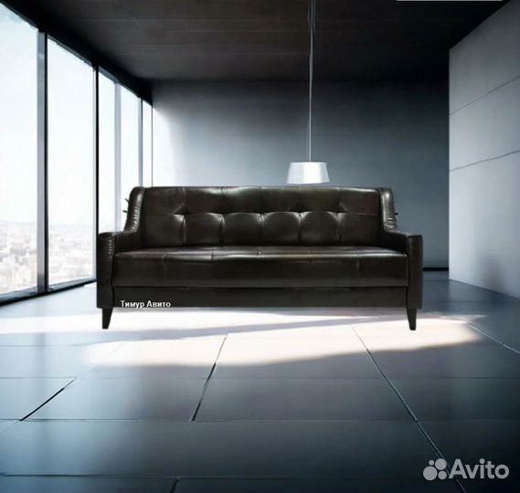 Диван Денди экокожа 208x78х89