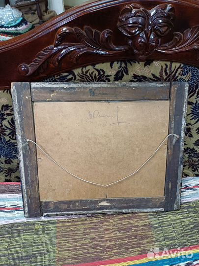 Картина маслом на холсте. Русский Север.1987г