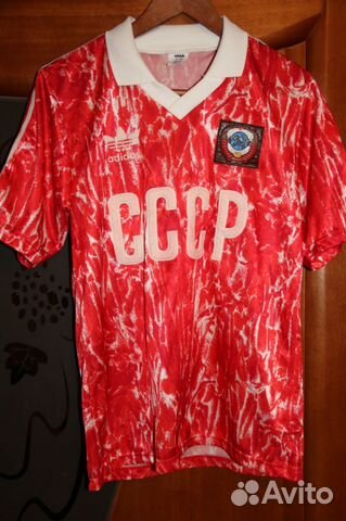 Майка сборной СССР по футболу купить в Москве | Хобби и отдых | Авито