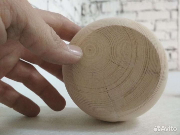 Опоры для мебели из массива сосны Цилиндр