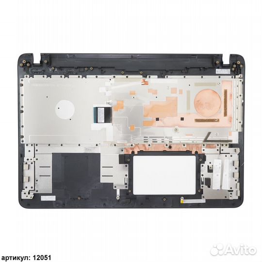 Клавиатура для Sony SVF15 черная с топкейсом