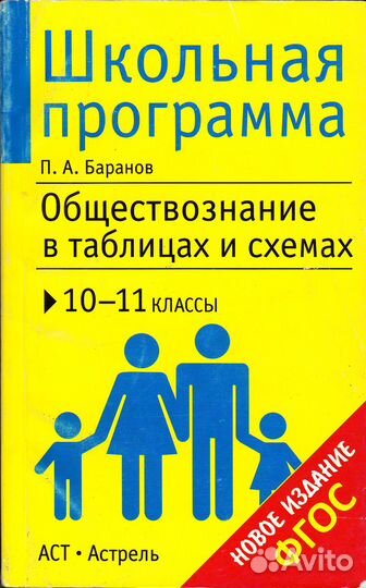 Обществознание в таблицах и схемах. 10-11 классы