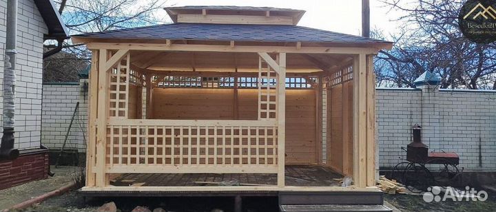 Беседка под ключ