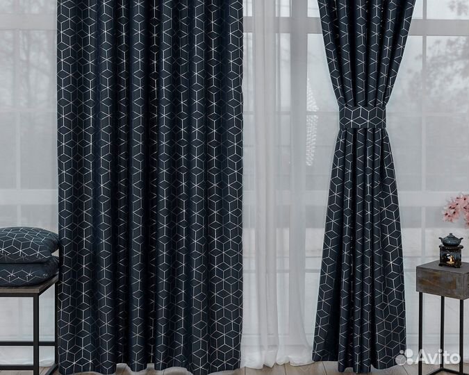 Комплект Шторы и Тюль Гала Роял+Вуаль