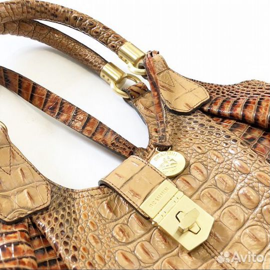 Сумка женская brahmin elisa toasted almond