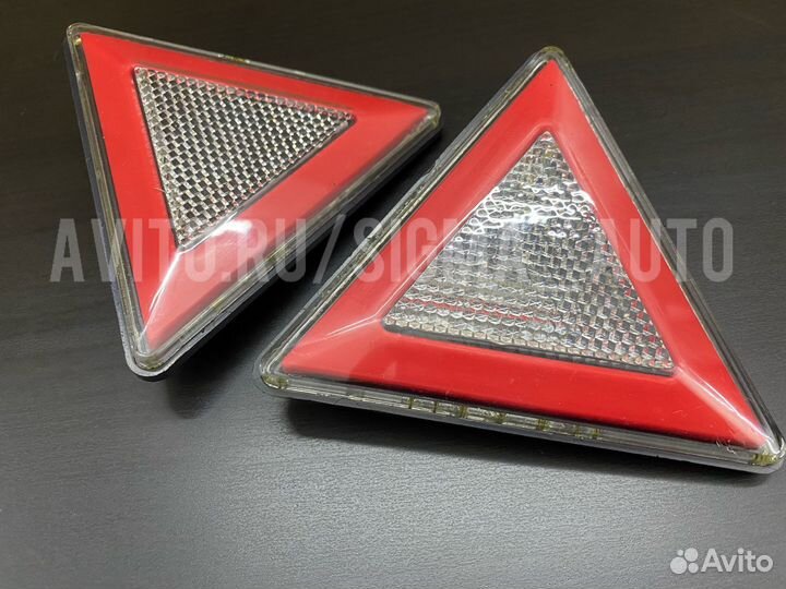 Диодные катафоты LED 24В габарит+задний ход