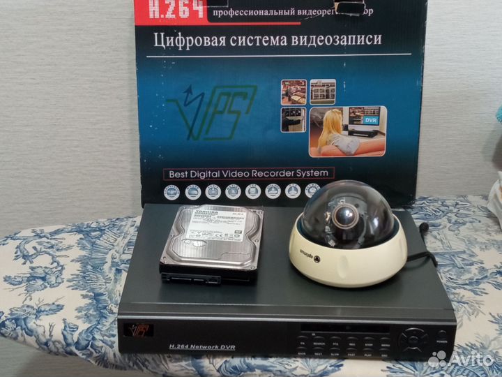 Регистратор для видеонаблюдения на 8 камер