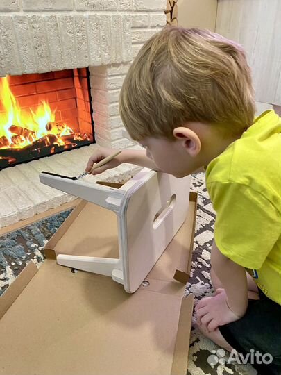 Стульчик-разукрашка