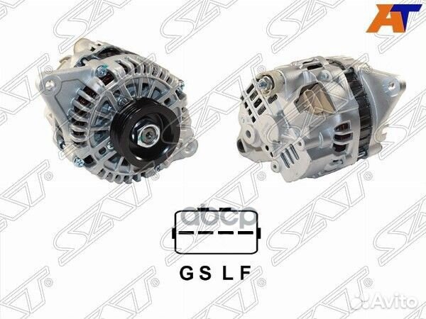 Генератор MMC ASX/colt 1.1-1.5 04-12/lancer X 1