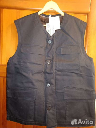 Жилет меховой из натуральной овчины