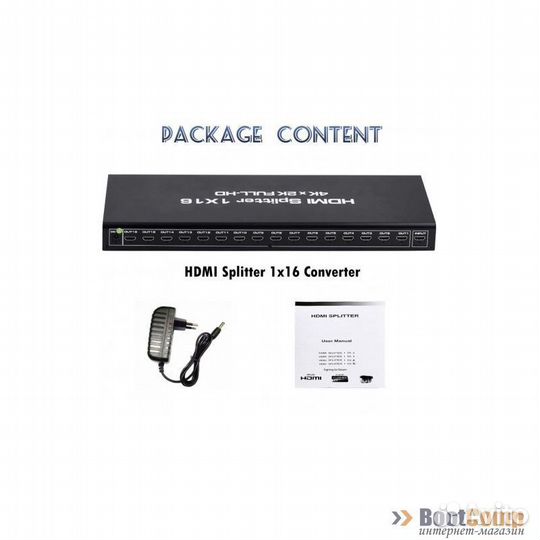 Разветвитель hdmi интерфейса Ks-is (KS-736)