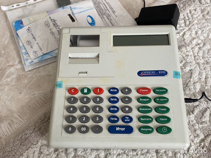 Кассовый аппарат орион 100к