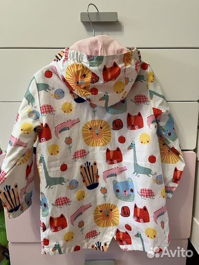 Ветровка дождевик для девочки Next