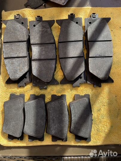 Тормозные колодки toyota camry 55