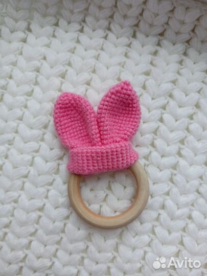 Погремушки ушки, грызунок