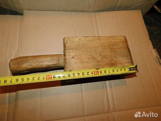 Деревянная стукалка деревенского,ночного стлорожа