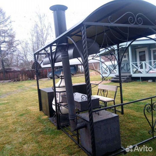 Мангальный комплекс из металла