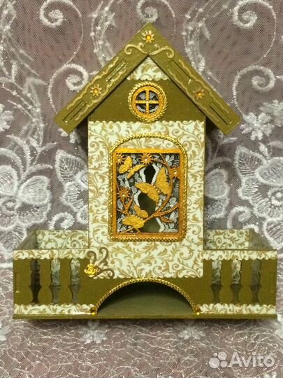 Чайный домик с конфетницами на подарок