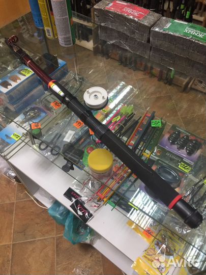 Удочка в сборе