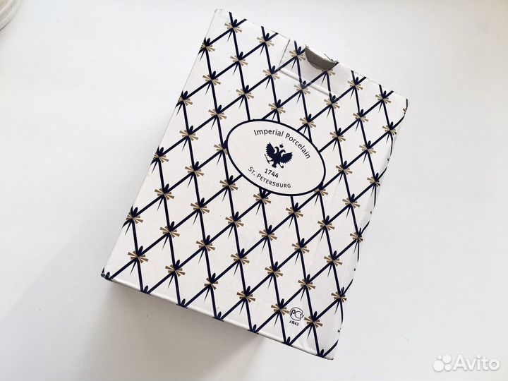 Чашка с блюдцем Санкт-Петербург Фарфор (в подарок)