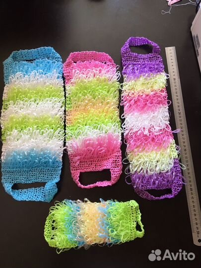 Мочалка ручной работы