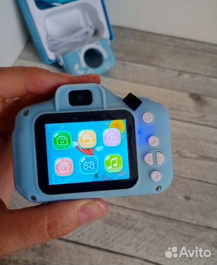 Детский цифровой фотоаппарат Котик