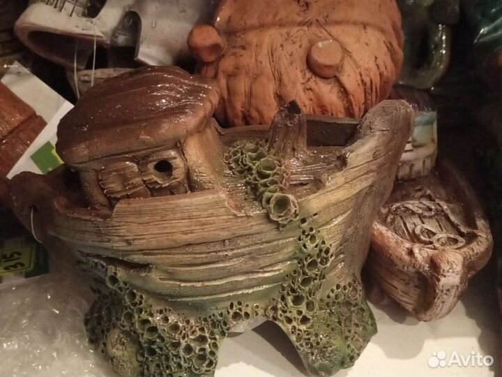 Грот для аквариума