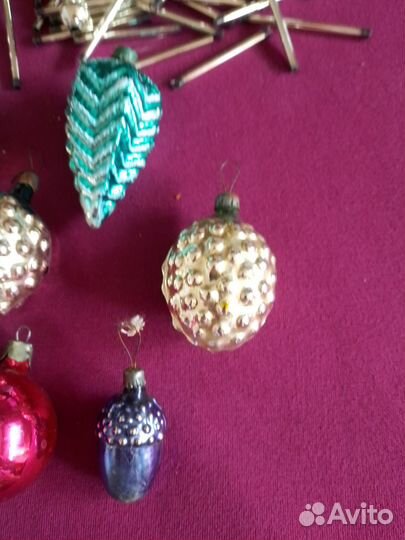 Елочные игрушки СССР