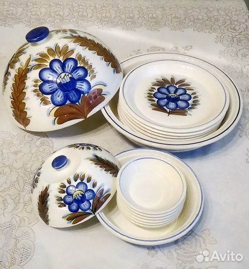 Набор для блинов 14 предм. зик Конаково 70-е г