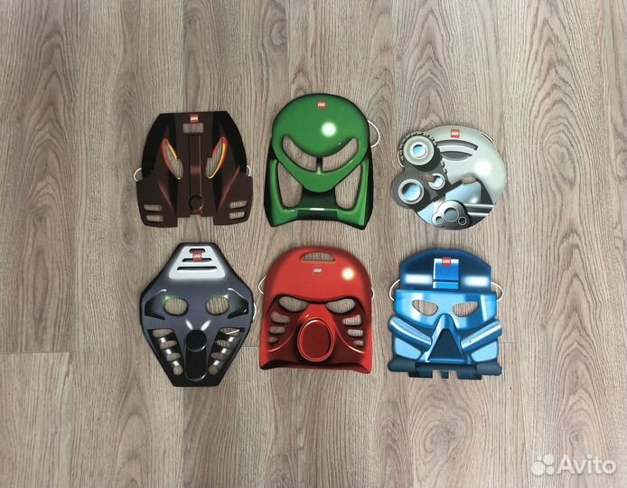 Маски Lego Bionicle Toa 2001г